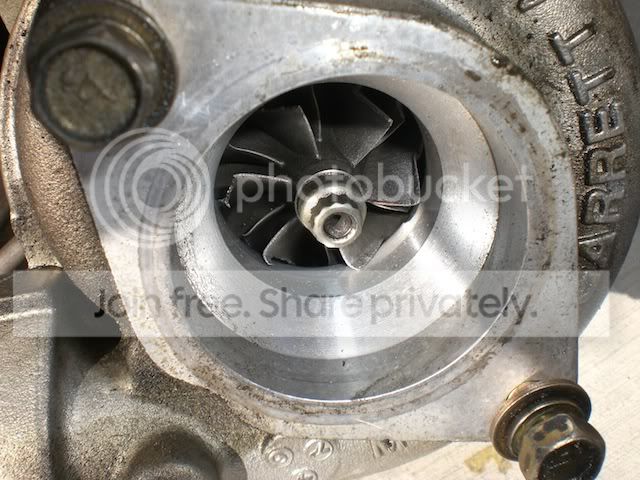 Blown PS turbo, compressor side