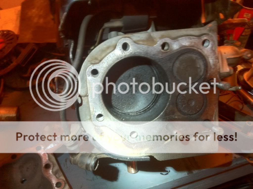 460cc kawi valve seat fell out DIY Go Karts